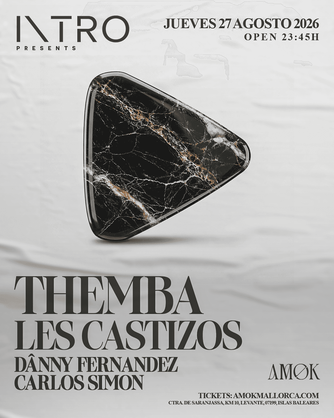 Cartel de Intro presents: Themba & Les Castizos