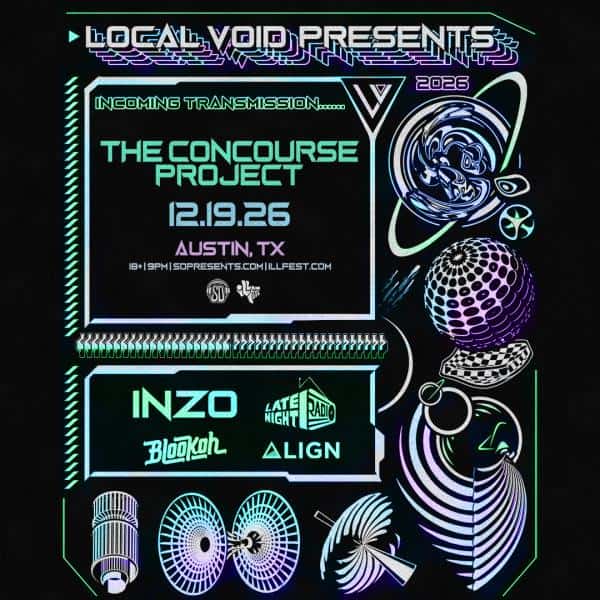 Flyer de INZO at The Concourse Project