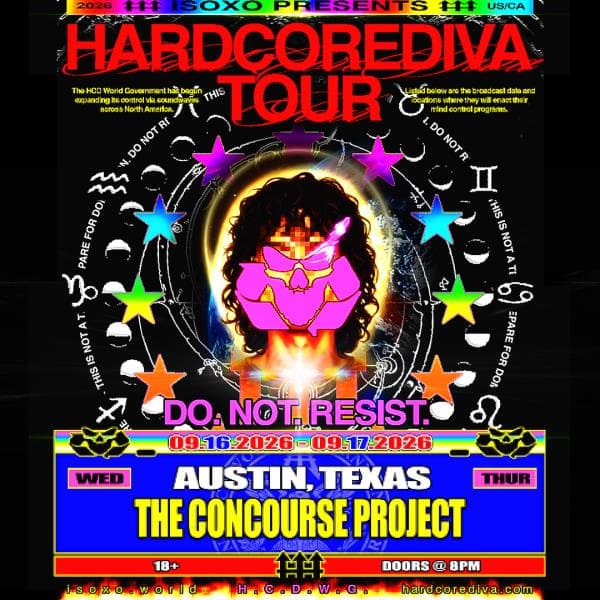 ISOxo presents Hardcore Diva Night 2 at The Concourse Project