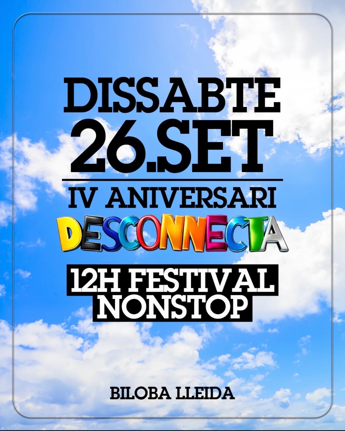 IV Aniversari Desconecta