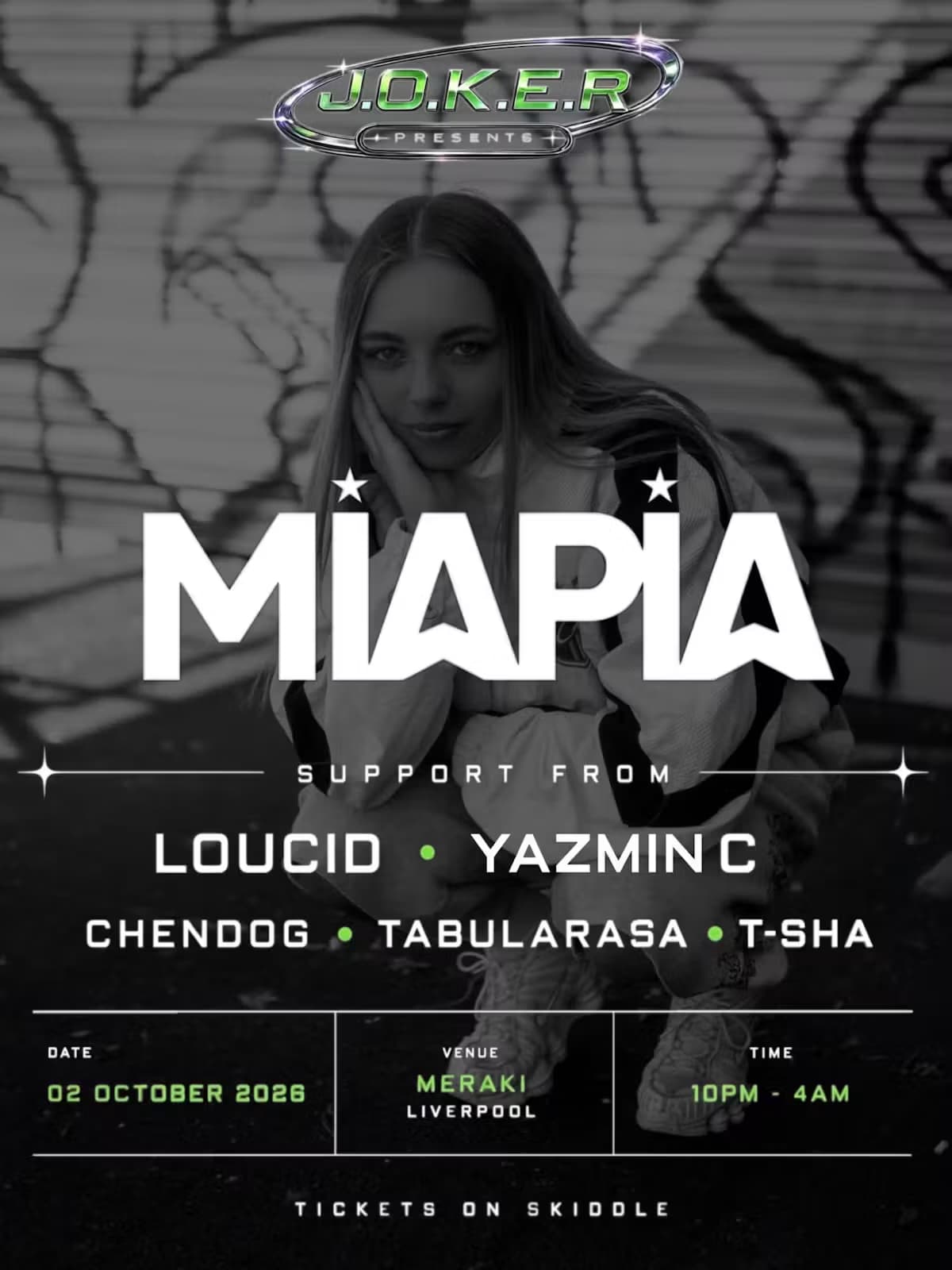 J.O.K.E.R presents Mia Pia