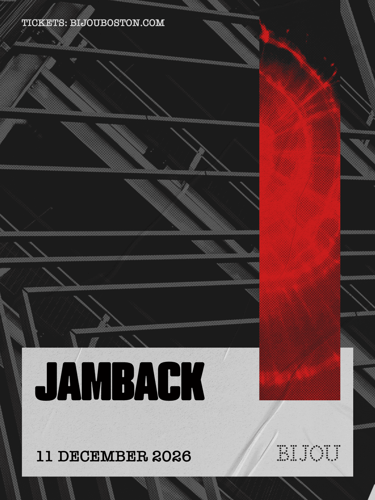 Flyer de Jamback