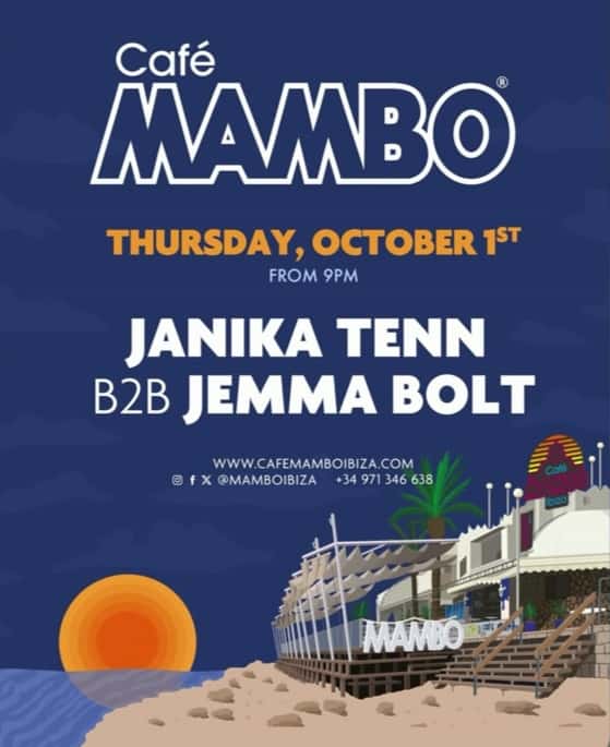 Flyer of Janika Tenn B2B Jemma Bolt