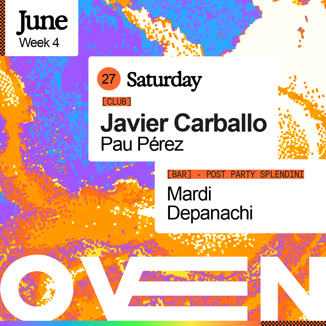 Javier Carballo + Pau Pérez / Bar: Post party Splendini by Mardi & Depanachi