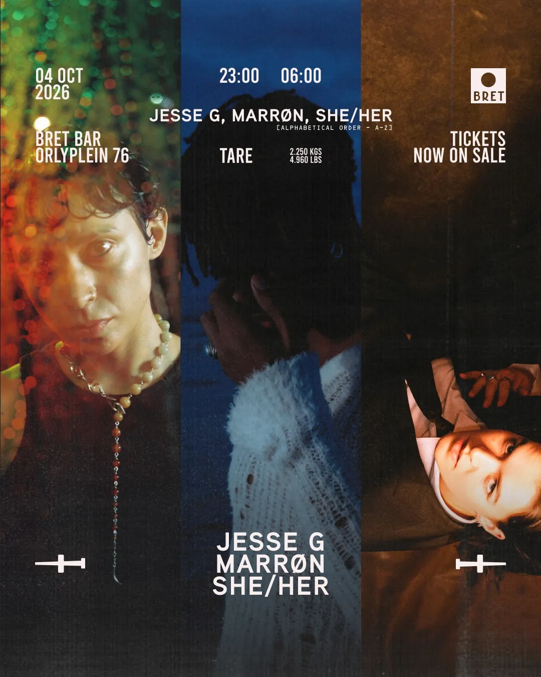 JESSE G, MARRØN & SHE/HER