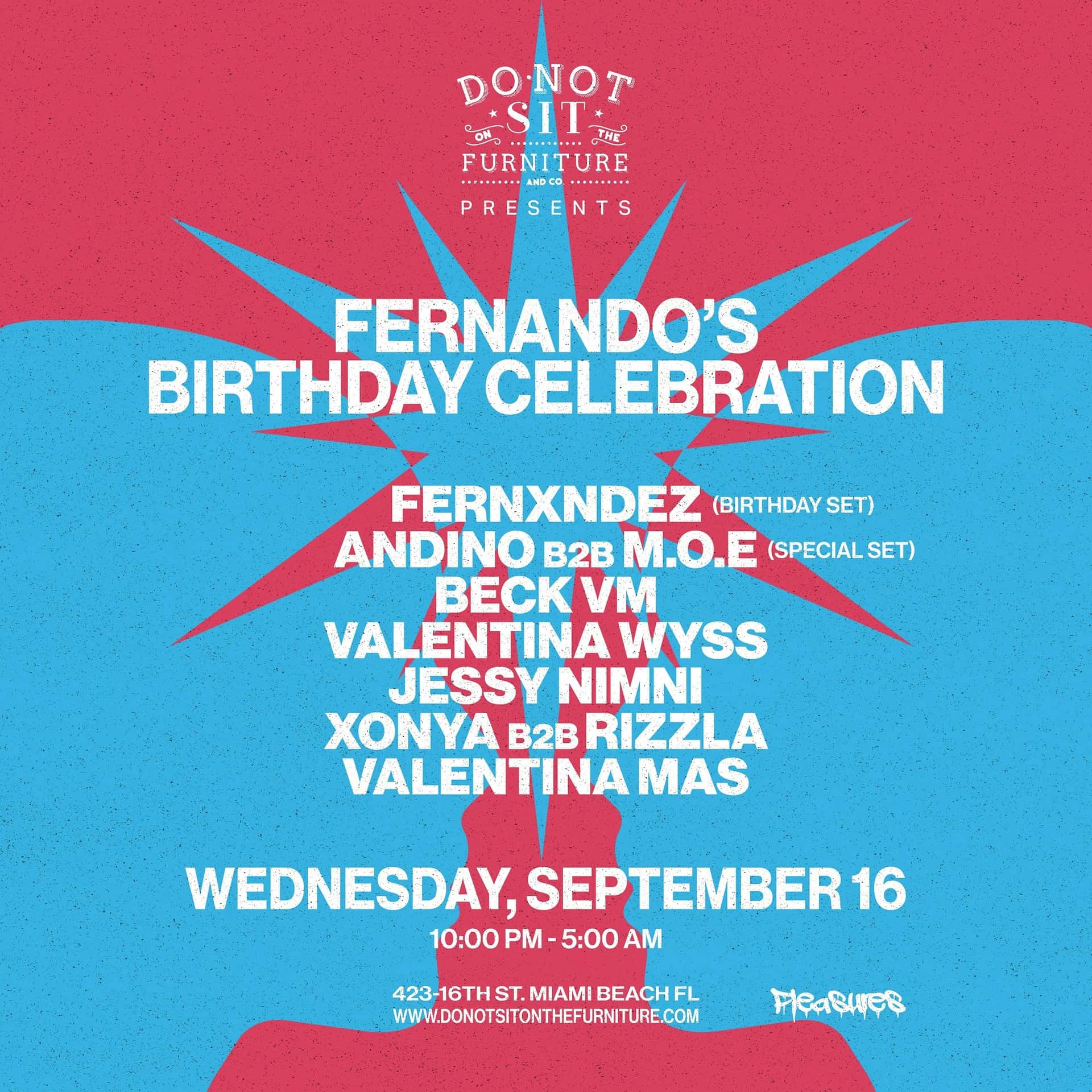 Flyer de Jessy & Friends