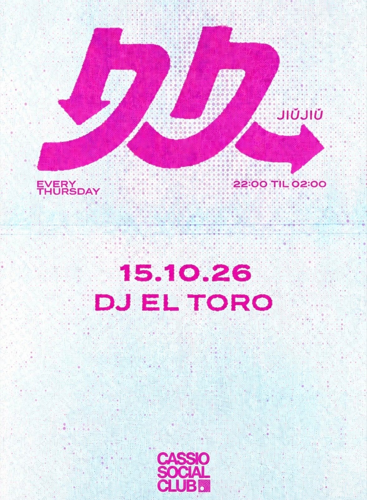 JiǔJiǔ by Cosmo Webber + El Toro