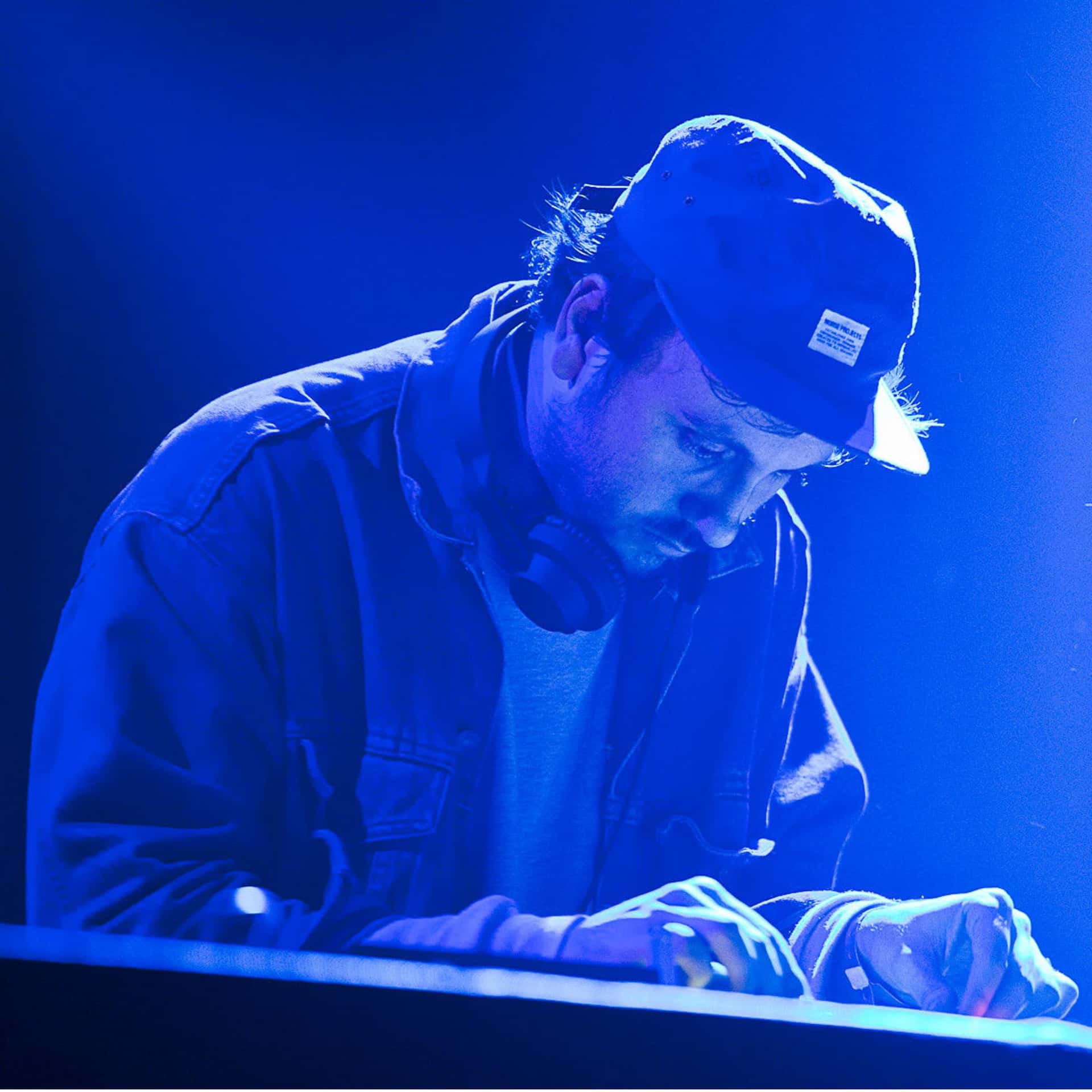 Flyer of John Talabot hosted by Ear\Wax at Q35 Warehouse