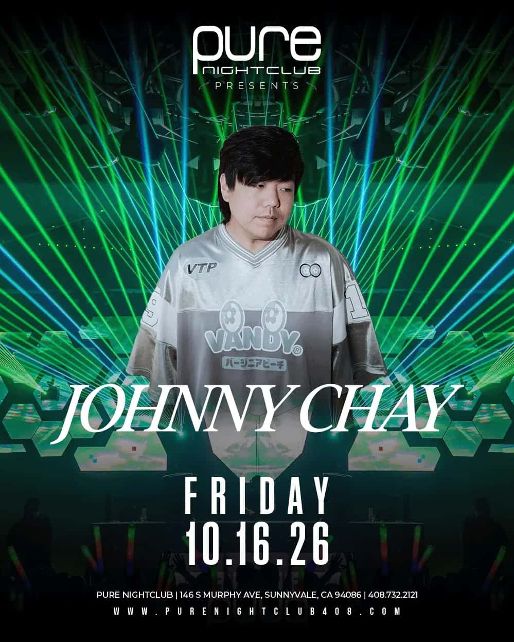 Flyer of Johnny Chay
