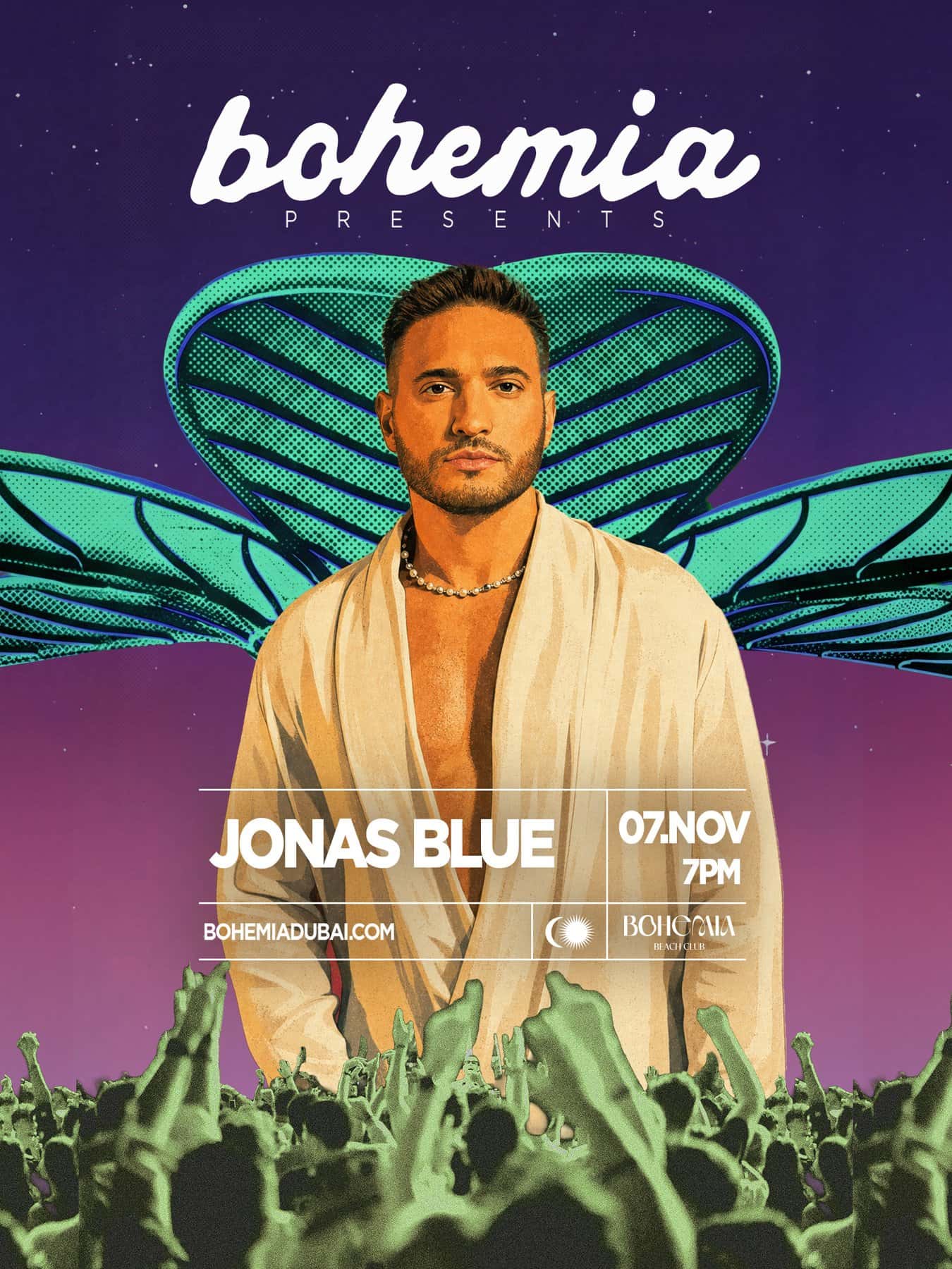 Flyer de Bohemia Presents Jonas Blue