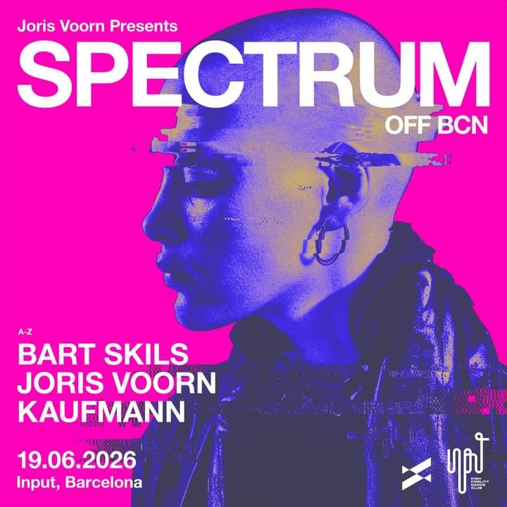 Joris Voorn pres. SPECTRUM OFF BCN 2026
