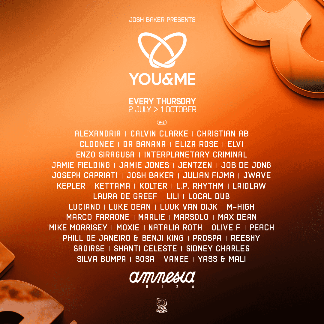 Cartel de Josh Baker Presents You&Me