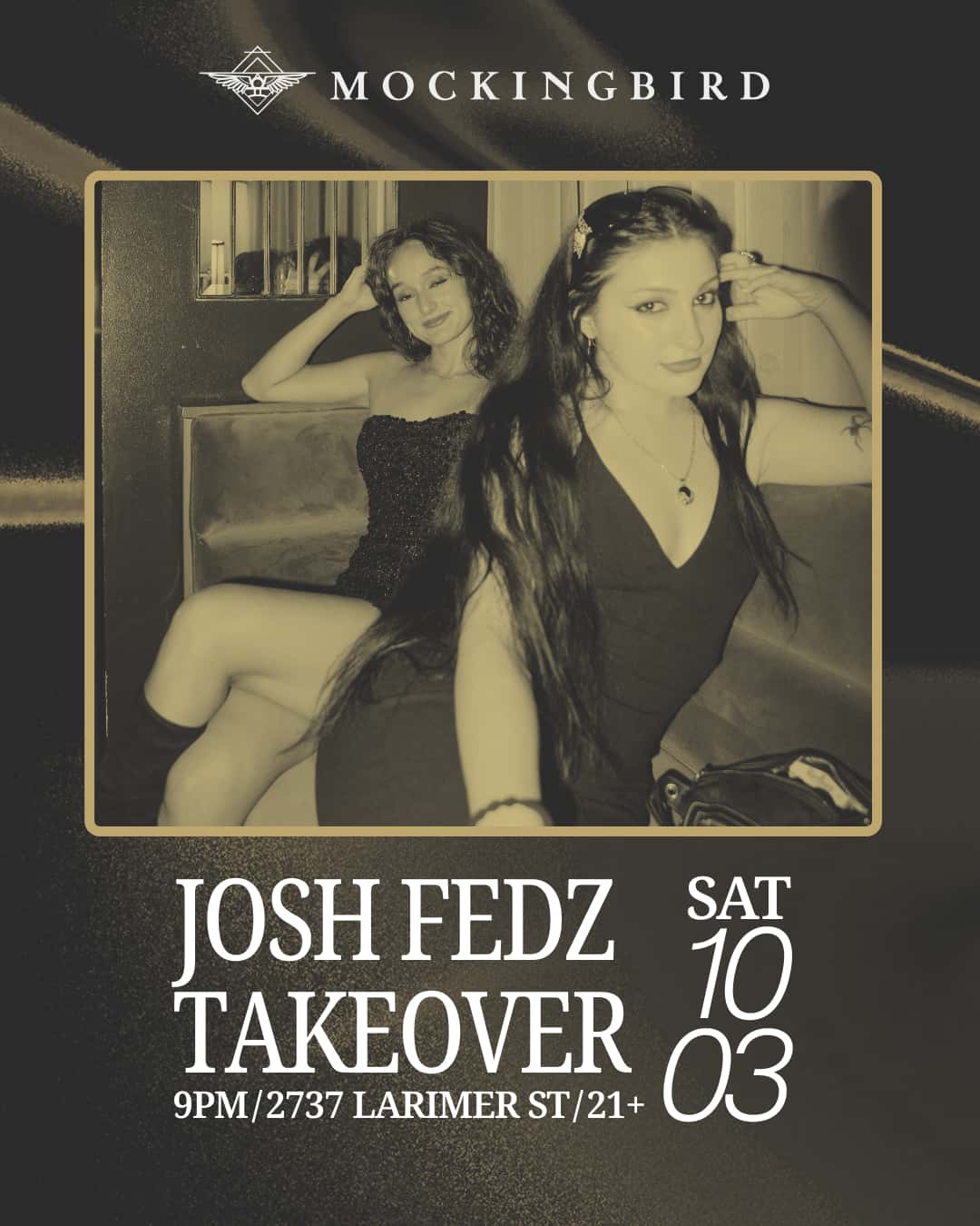 Flyer of Josh Fedz Takeover