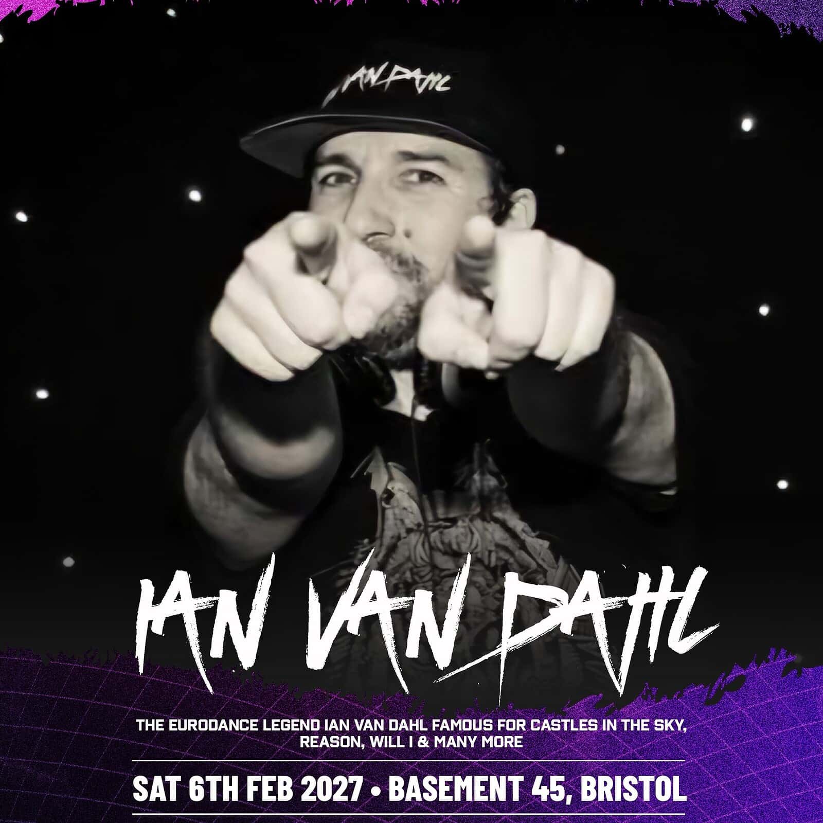 Flyer of Karkasaurus in aid of Beat:Cancer feat. IAN VAN DAHL