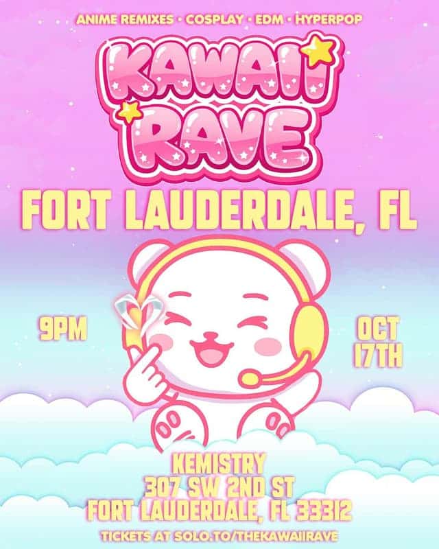 Cartel de KAWAII RAVE