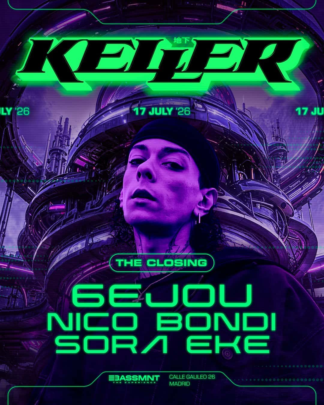 Flyer de KELLER HARD CLUB 37: 6EJOU