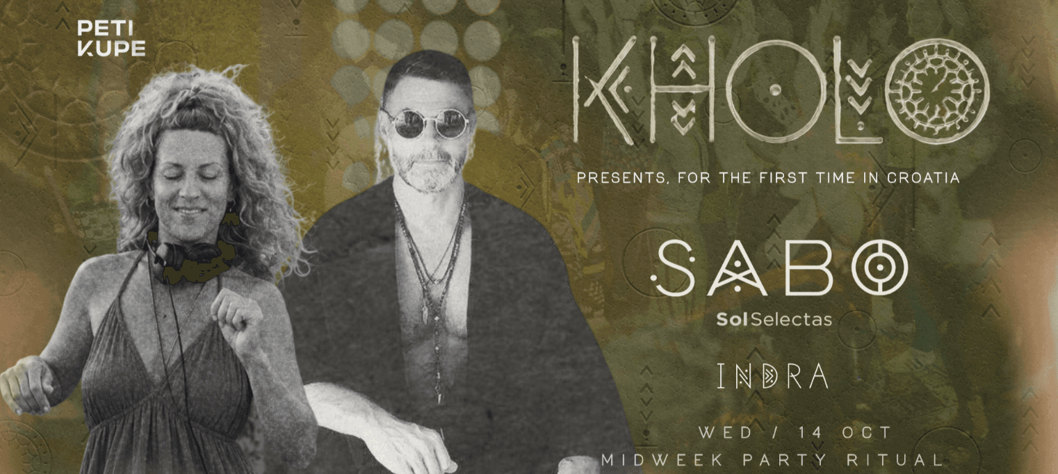 KHOLO: SABO (Sol Selectas, NYC) - For the First Time in Croatia