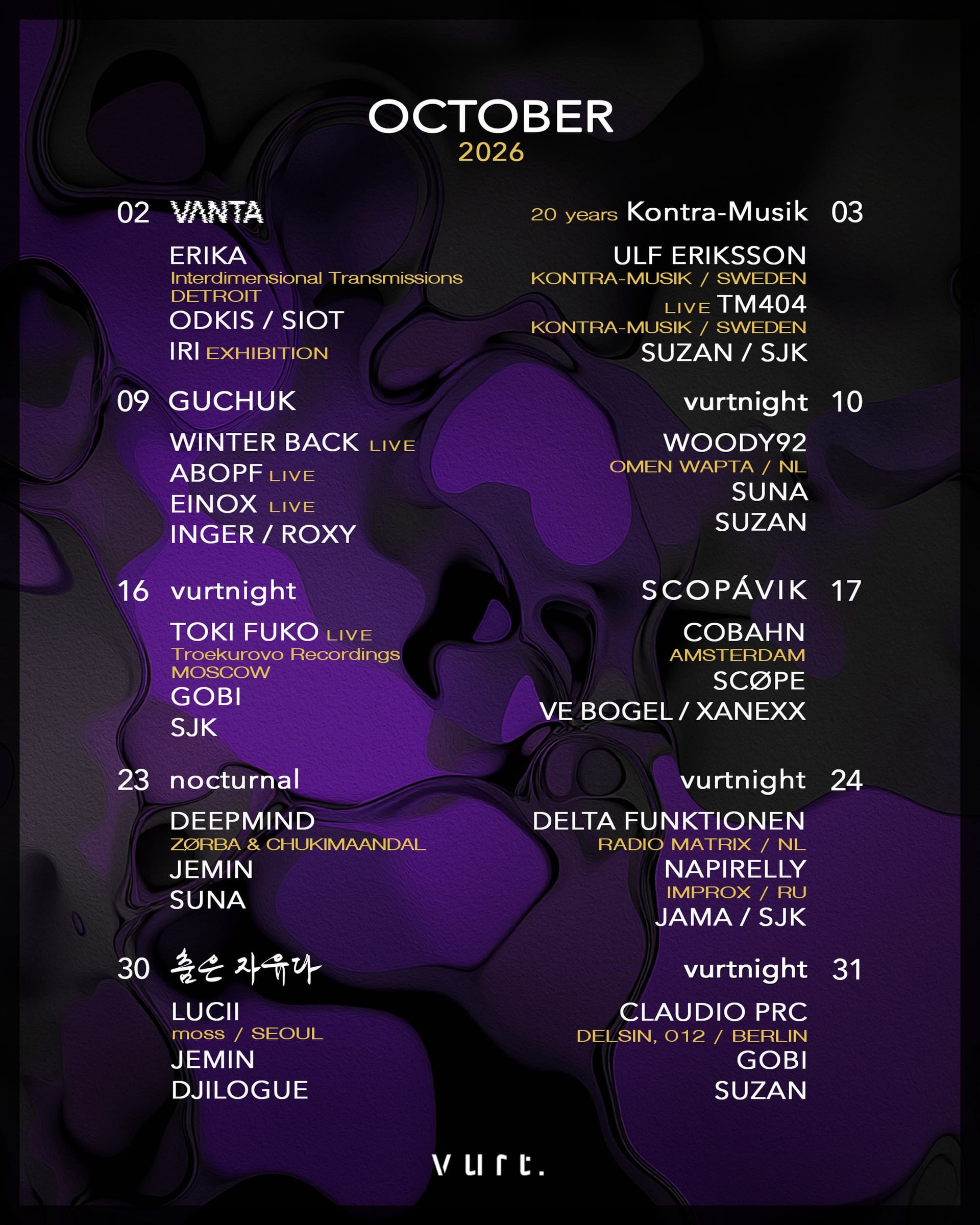 Kontra-Musik 20 years Night
