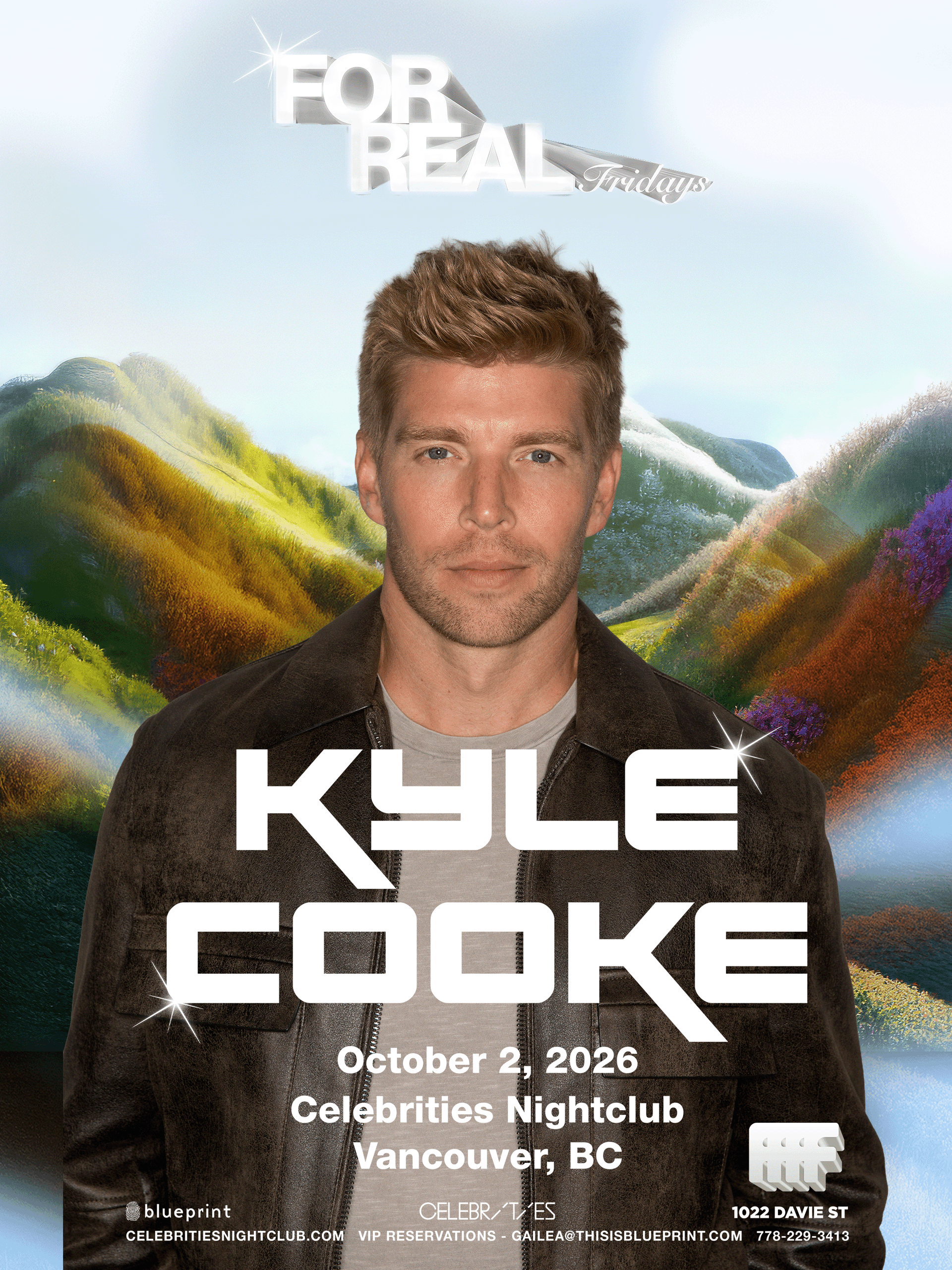 Flyer de Kyle Cooke
