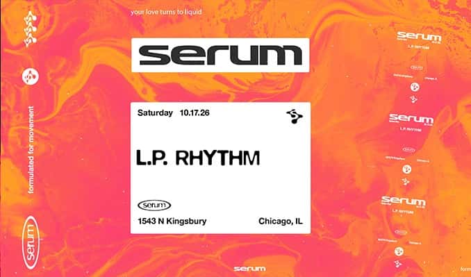 Flyer of L.P. Rhythm