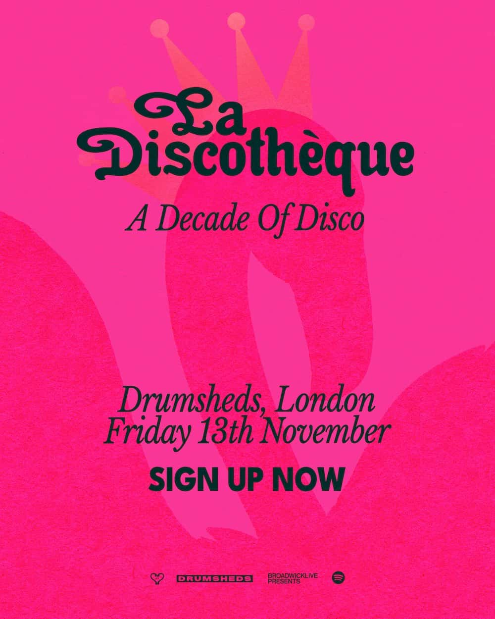 Flyer de La Discothèque