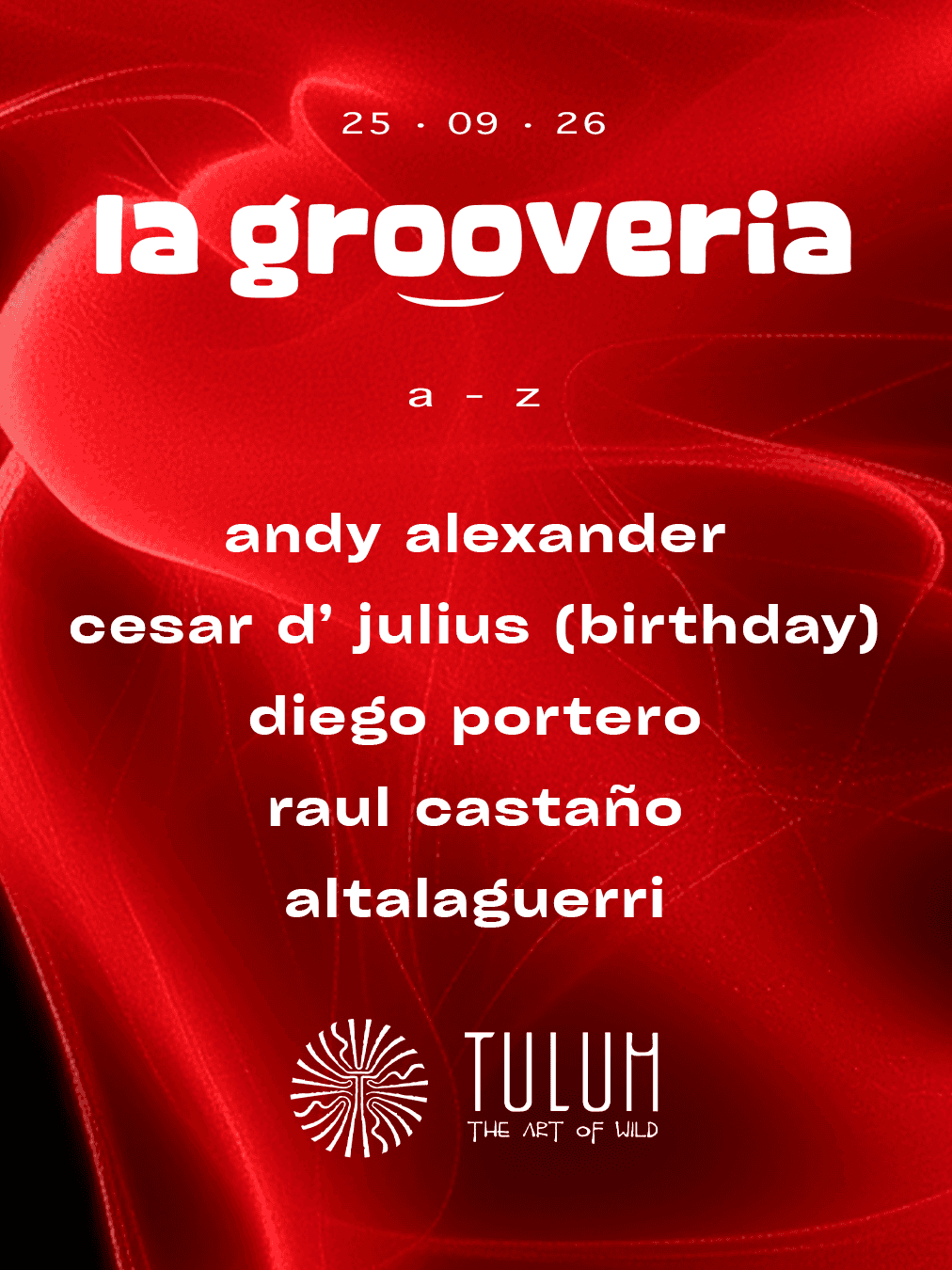 Flyer of LA GROOVERIA | SALA 2