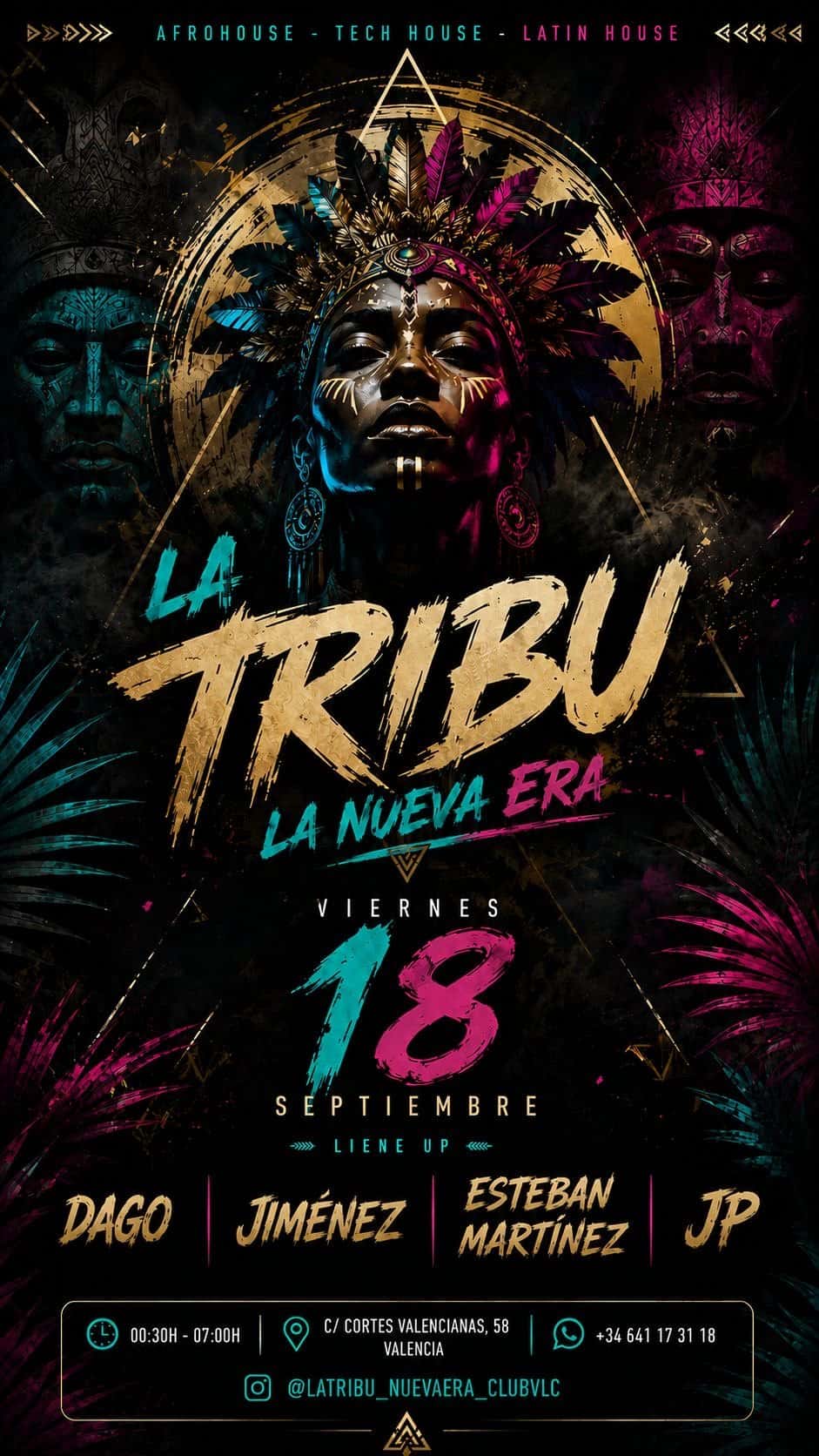 Flyer de LA TRIBU | SALA 2