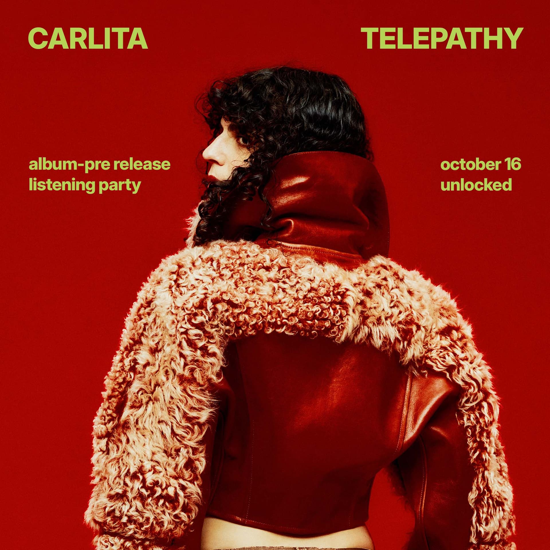 Labyrinth presents: Carlita TELEPATHY Album Pre-release Listening Party