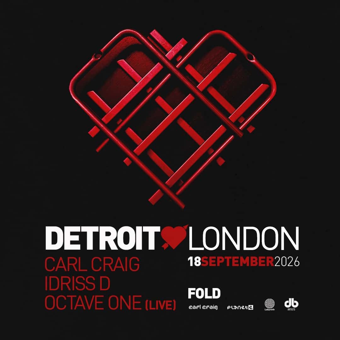 Flyer de Labyrinth presents: Detroit Love London - Carl Craig, Octave One Live & Idriss D