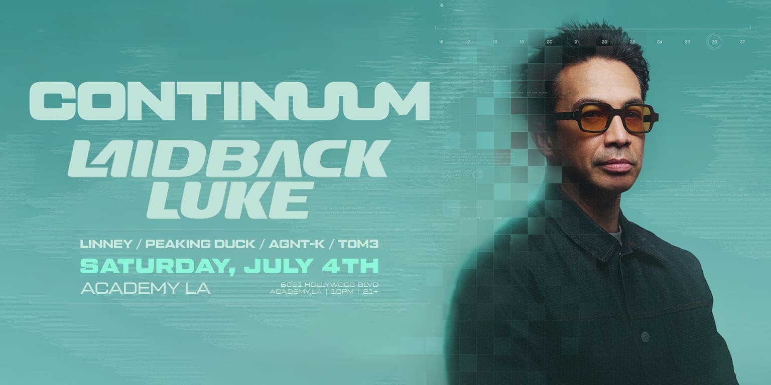 Cartel 1 de Laidback Luke presents: CONTINUUM