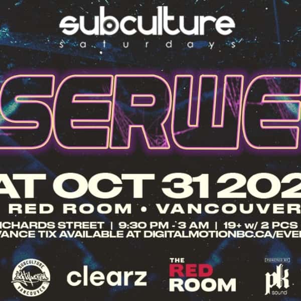 Flyer of LASERWEEN - SUBculture Saturdays Halloween