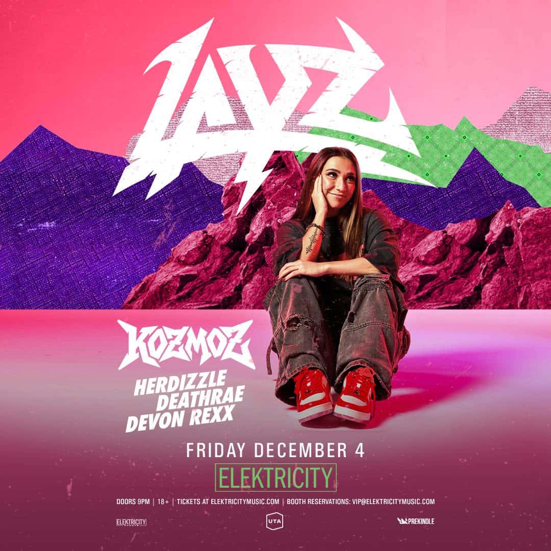 Flyer de LAYZ w/ KOZMOZ