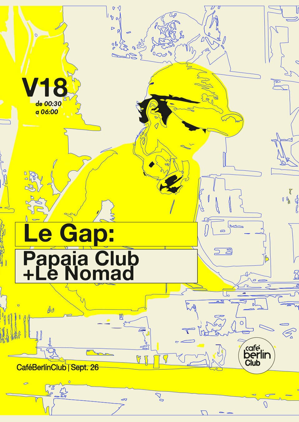 Le Gap · Papaia Club + Le Nomad
