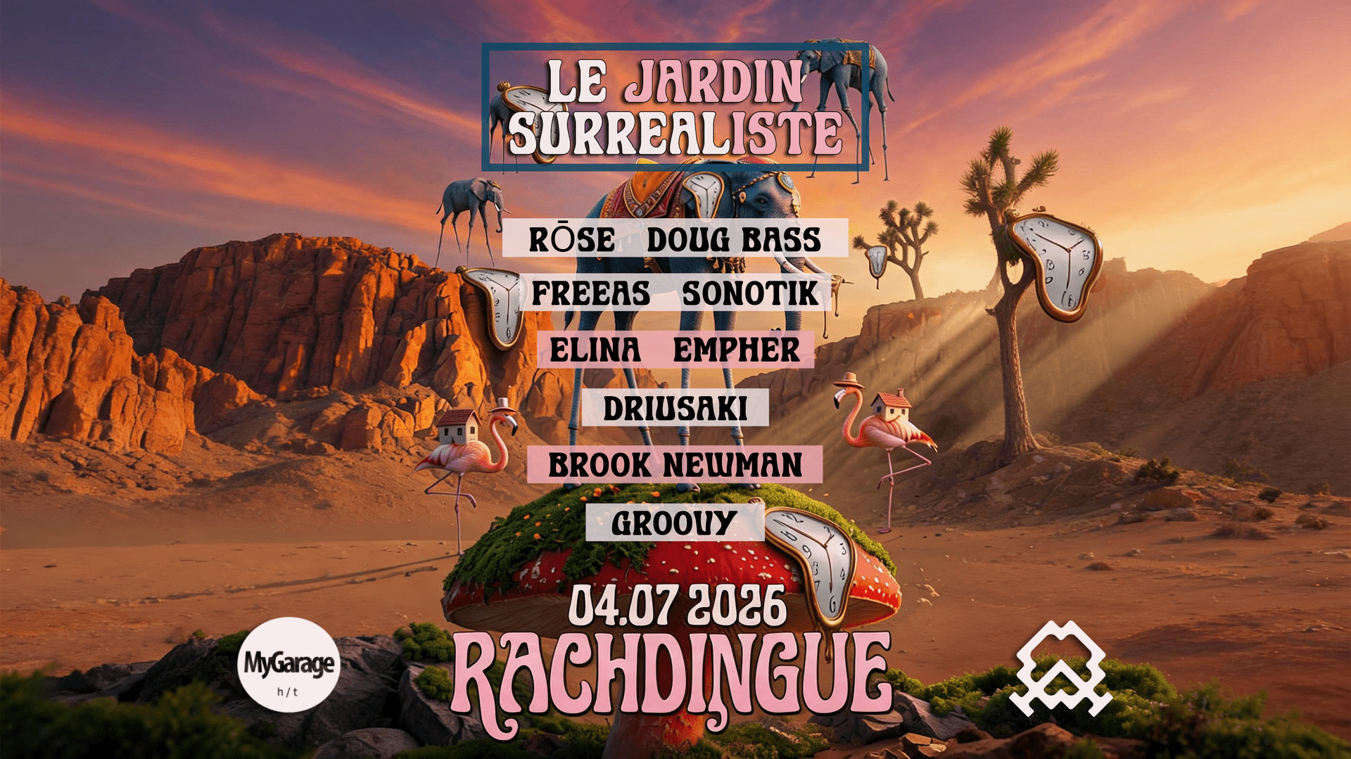 Cartel de Le Jardin Surrealiste