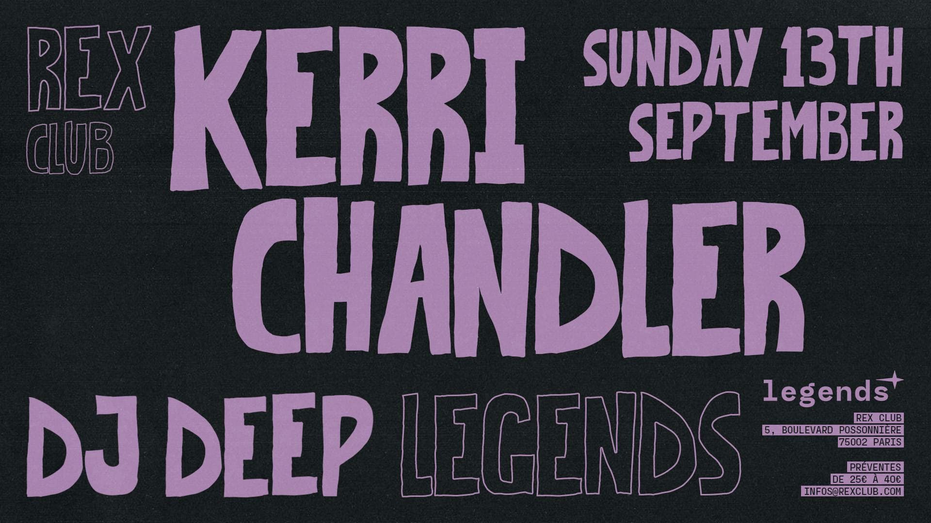 Legends: Kerri Chandler & Dj Deep