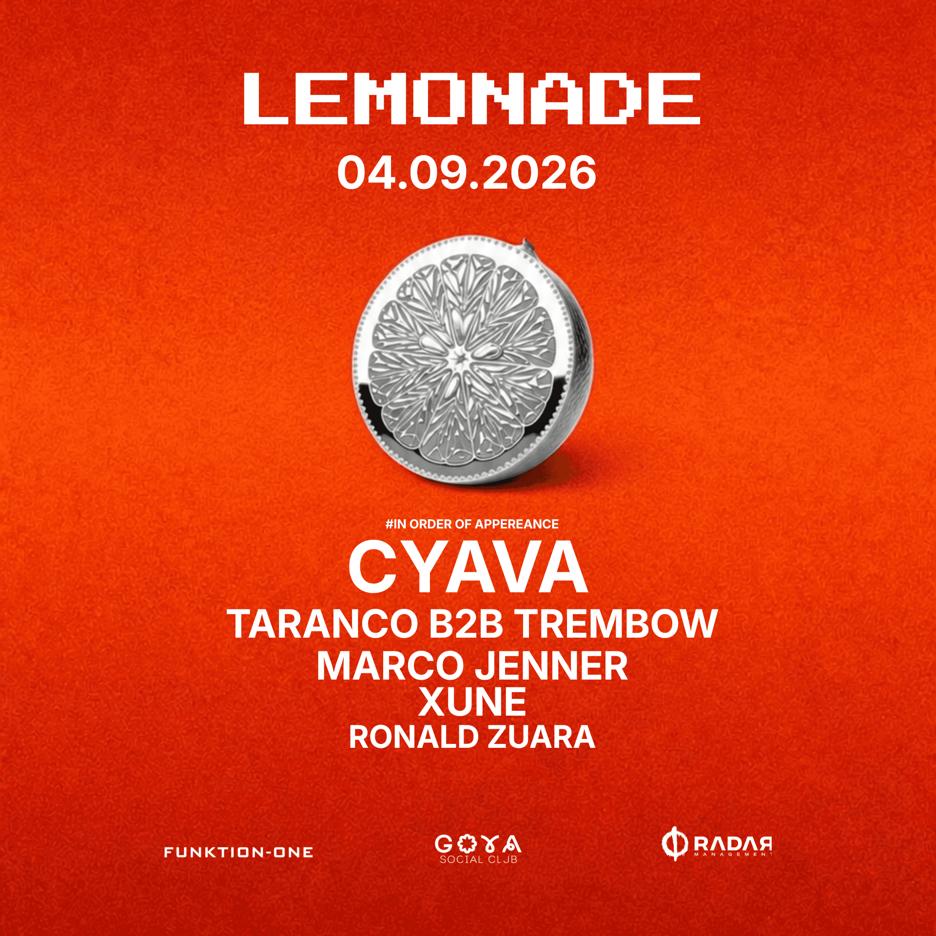 Lemonade @ Goya