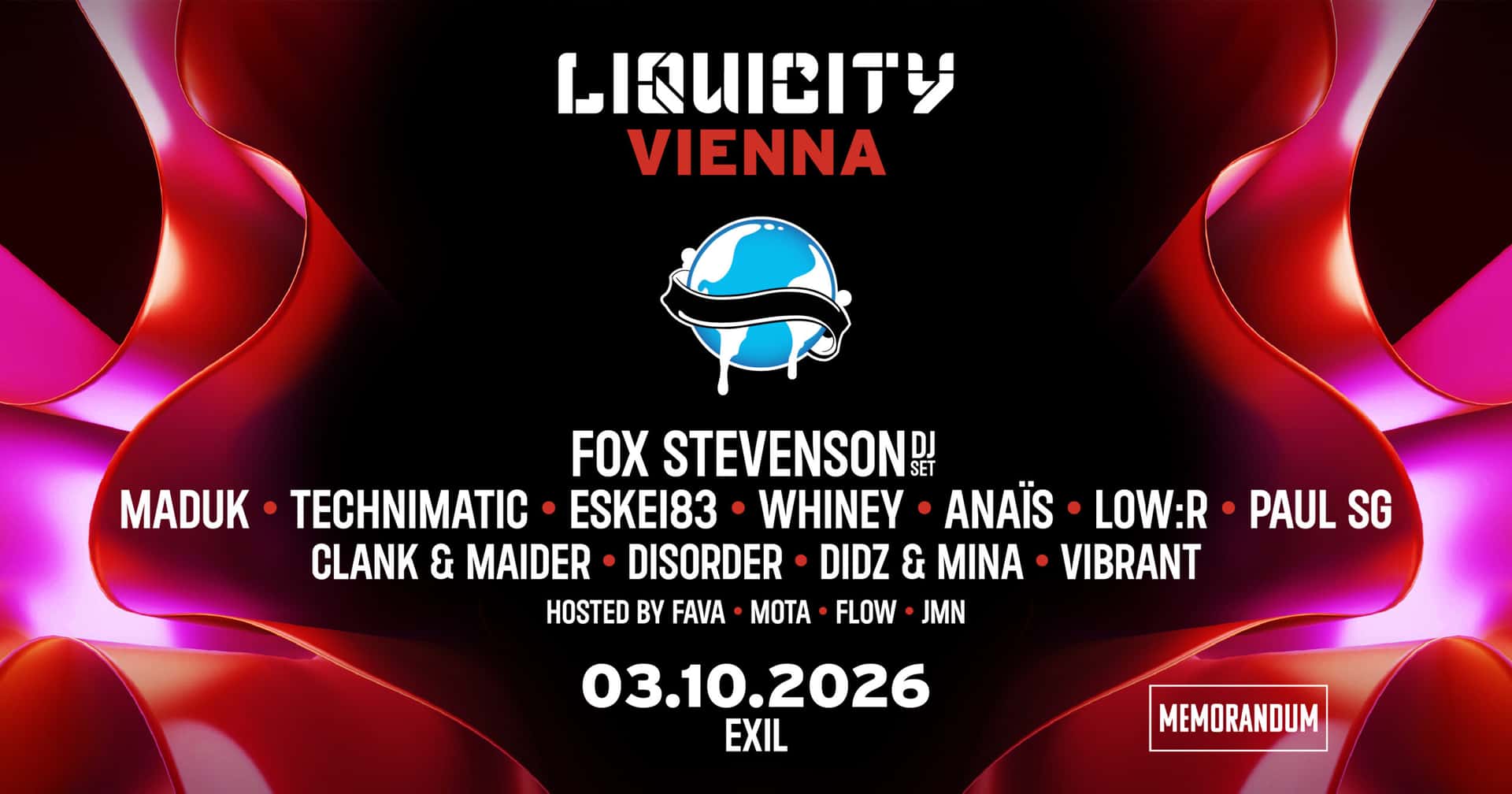 Flyer of Liquicity Vienna 2026