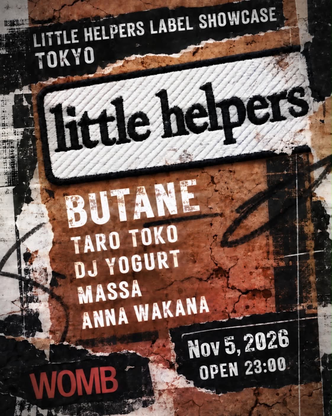 LITTLE HELPERS LABEL SHOWCASE IN TOKYO