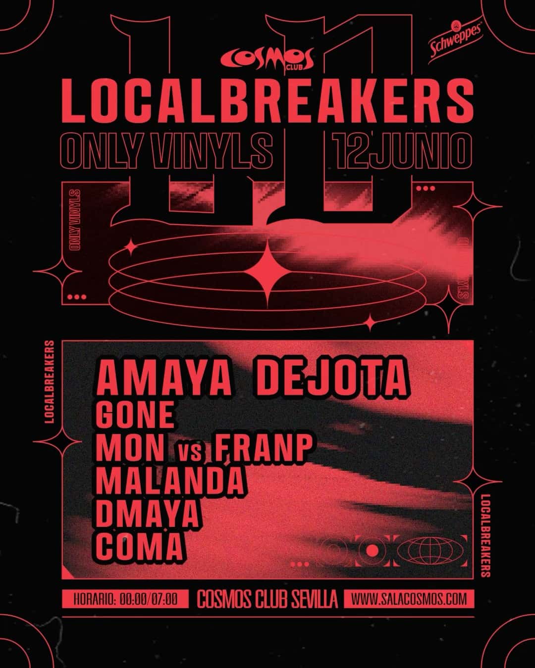Cartel de LOCAL BREAKERS at COSMOS CLUB