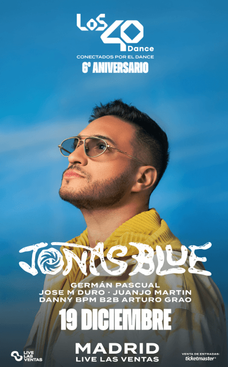 LOS 40DANCE 6º aniversario with JONAS BLUE