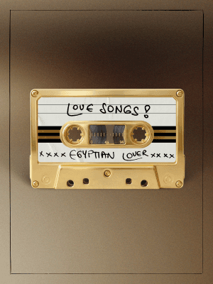 Flyer of Love Songs w/ Egyptian Lover, Felver, Antonio Zuza