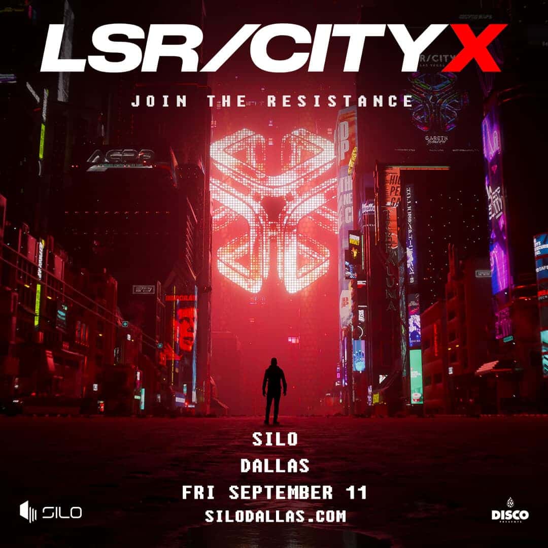 Cartel de LSR/CITY X by Gareth Emery