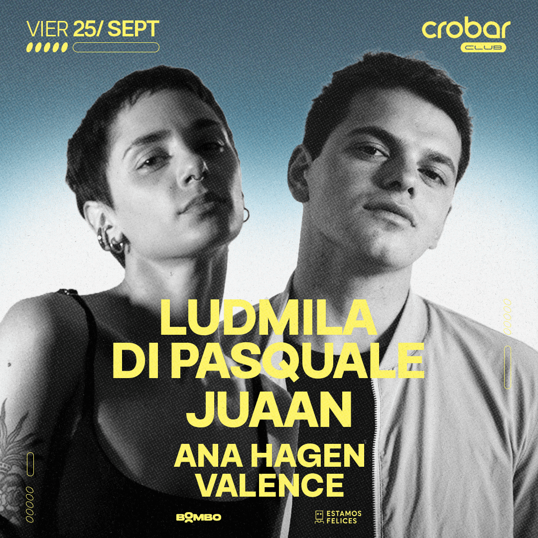 Cartel de Ludmila Di Pasquale, Juaan, Ana Hagen & Valence
