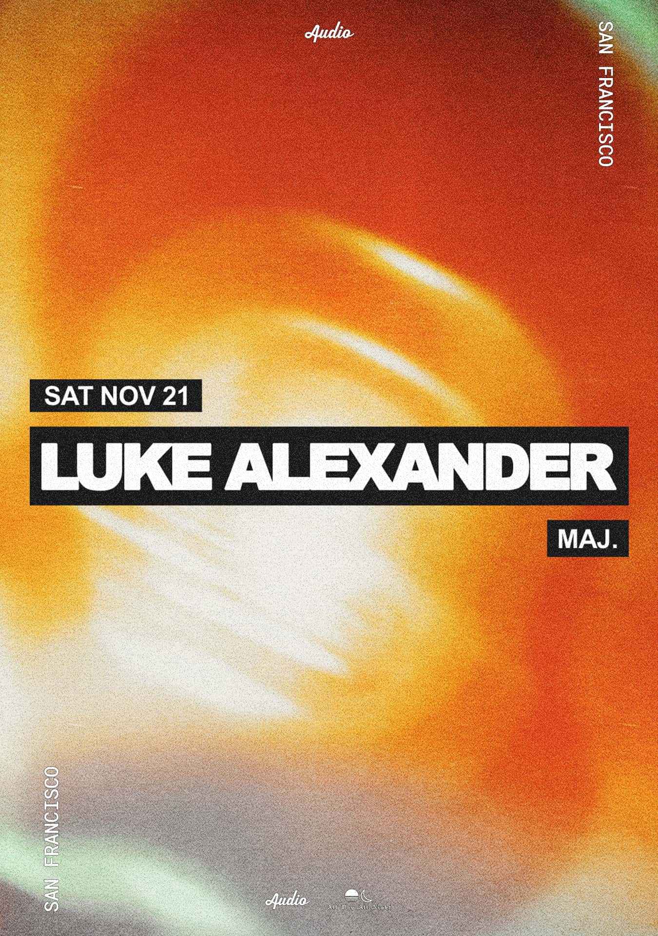 Flyer de Luke Alexander