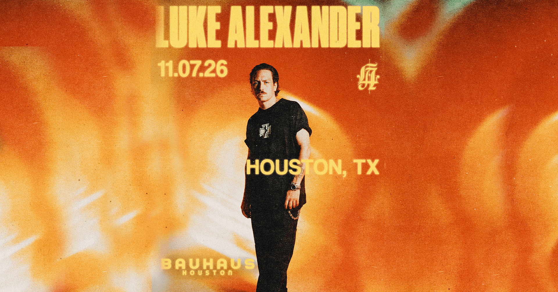 Flyer de Luke Alexander