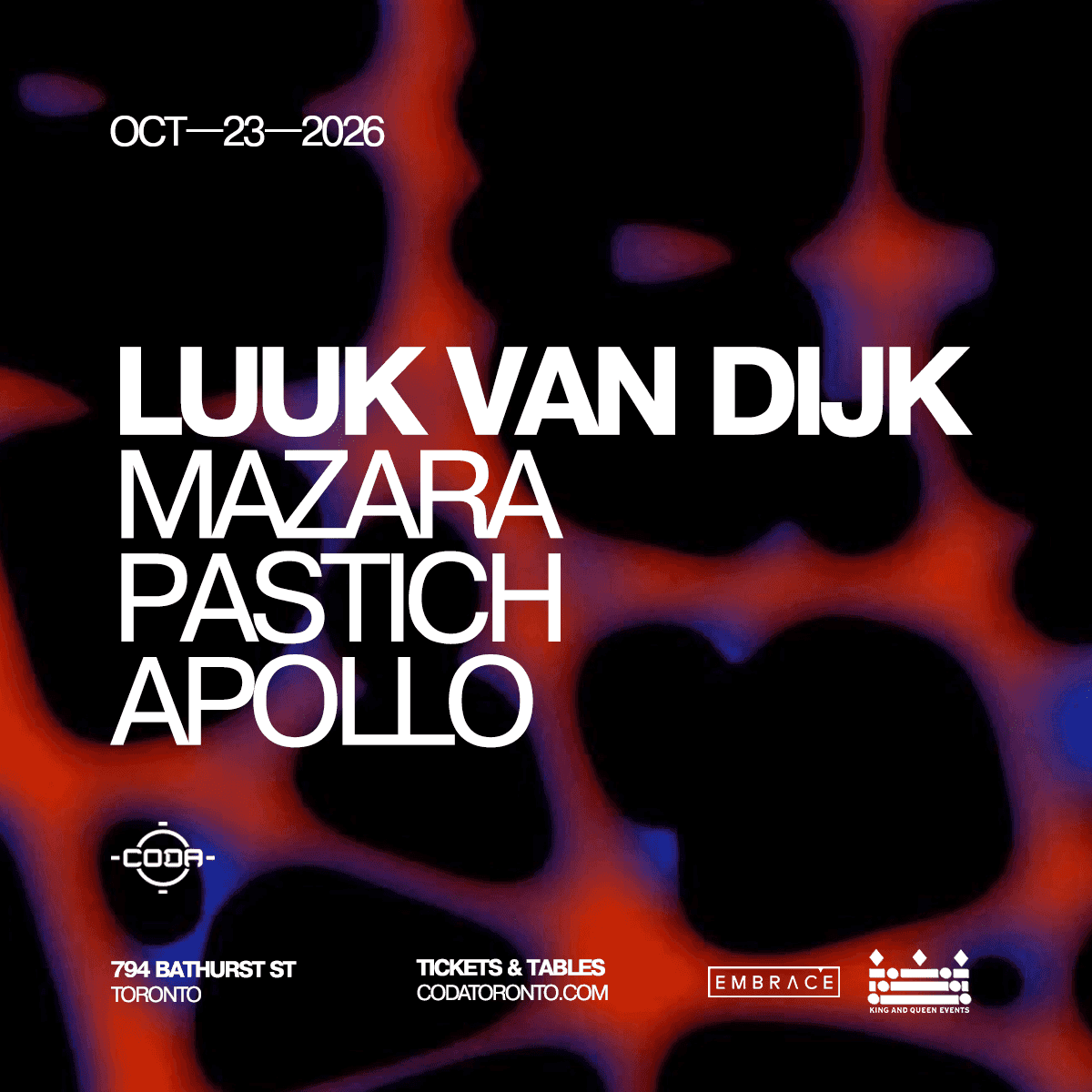 Flyer of Luuk Van Dijk