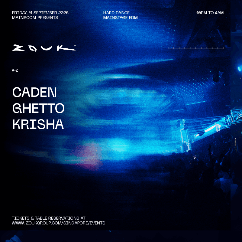 Cartel de Mainroom Presents
