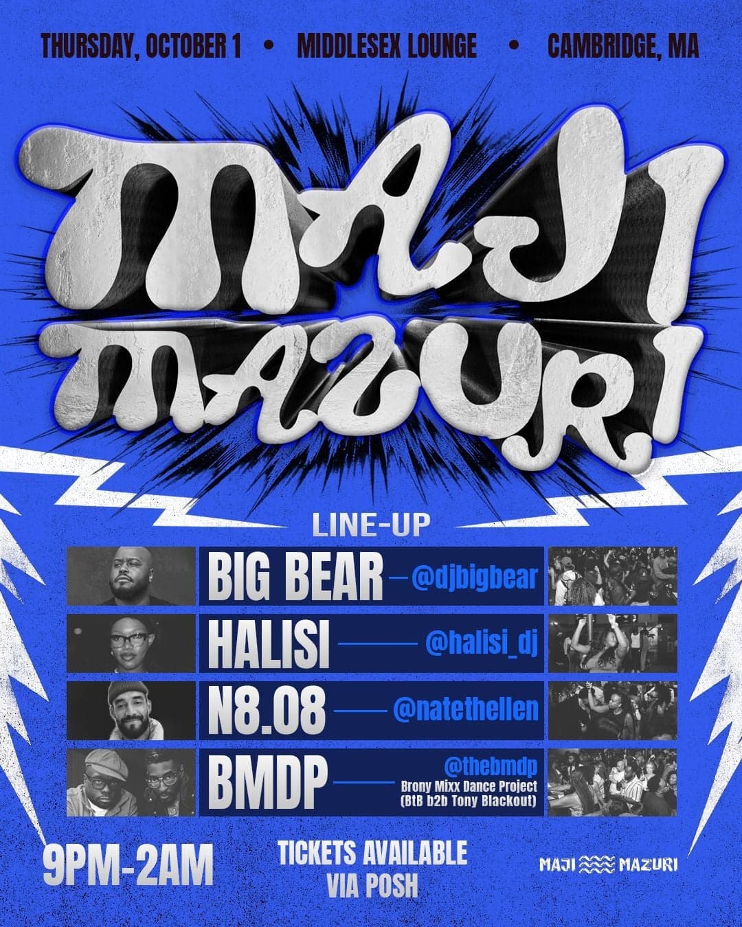 Maji Mazuri at Middlesex Lounge