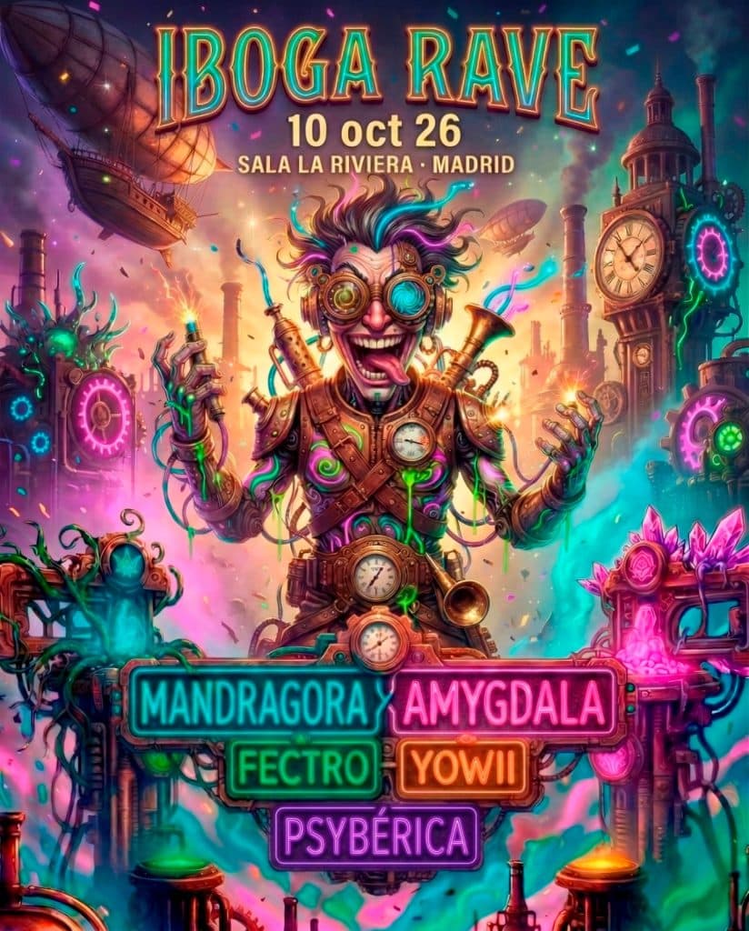 Mandrágora, Amygdala y amigos @ Sala Riviera | Iboga Rave 2026