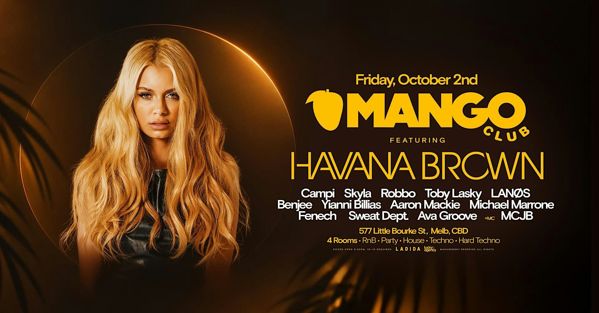 MANGO CLUB | 02.10.26 | FT. HAVANA BROWN
